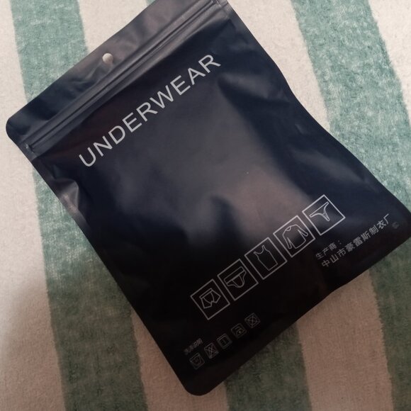 NWT YUTATA BIKINI BRIEF, ASIAN SIZE "XL" (34"-36" APPROX.) BLACK ALIGATOR STYLE - Picture 6 of 6